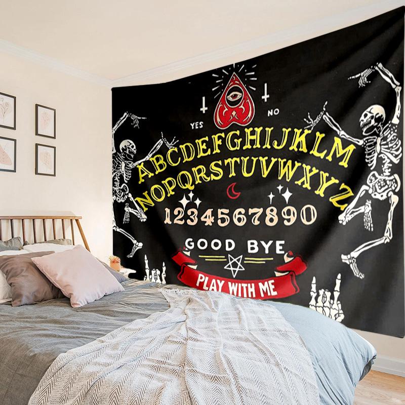 Spirit Board Divination Tapestry Room Decoration Wall Hanging for Living Room Bedroom, Dormitory, Birthday and Christmas Gifts