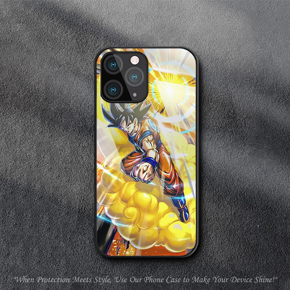 Anime-Dragon-Ball King Man Case For iPhone Samsung Galaxy Redmi Note S 17 16 15 14 13 20 24 25 54 Pro Max Ultra Fe Air Tempered Glass Cover