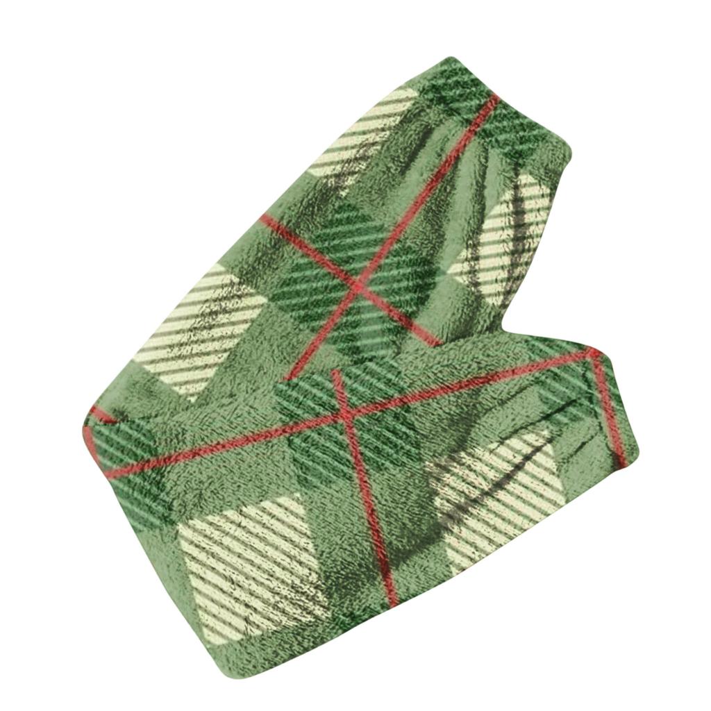 Herren Flanell Taschen Freizeithose, Bedruckte Taschen Freizeithose, Schlafhose für Zuhause