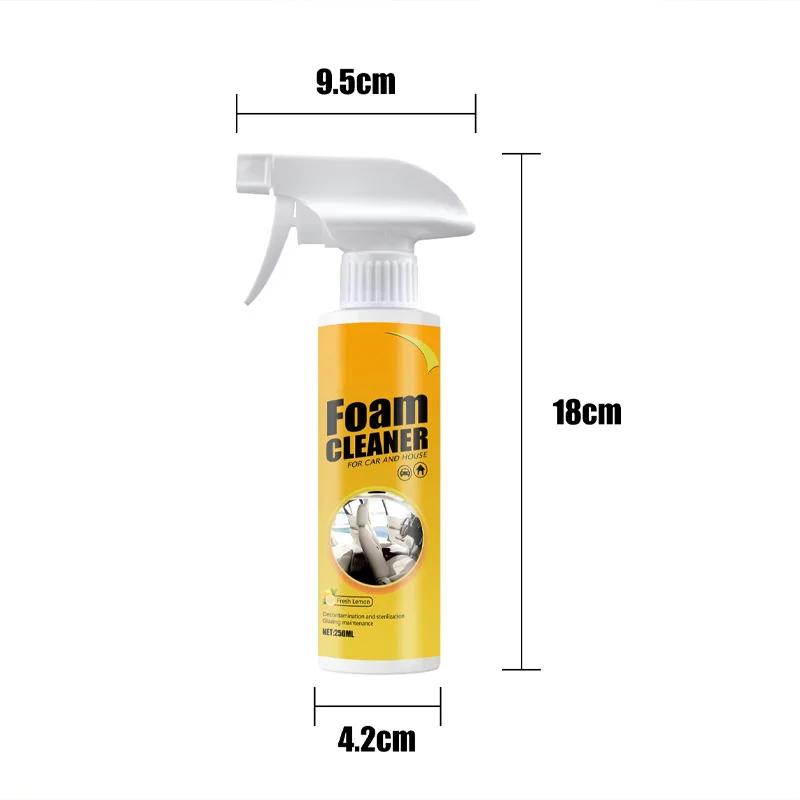 1/3pcs-30/100ml Multi-Purpose Foam Cleaner Leather Seat Foam Head Cleaner Car Interior Stain Removal and Cleaning Accessories