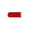 Red Carbon Fiber Co-pilot Glove Box Handle Cover For Mini Cooper Countryman F60