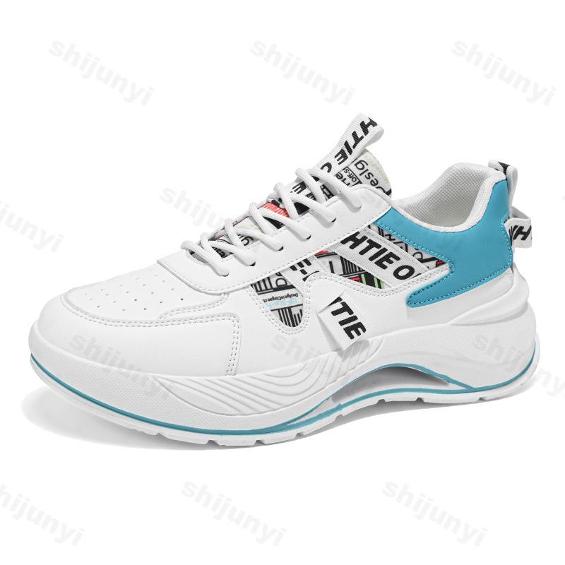 Spring Men Low Top Thick Soled 2026 New Casual Sport Shoes Breathable Height Increasing Lightweight Comfortable Chunky sneakers