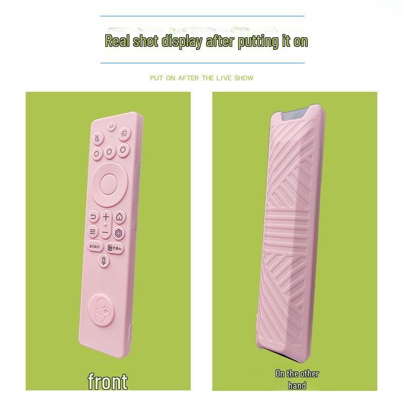 TCL Thunderbird Remote Control Silicone Protective Cover, Crane 6 Pro, Thick Transparent Full-Body Dustproof Q10K Shell.