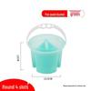 Multifunctional Hand-Carry Wash Bucket with Brush, Watercolor, Oil Painting, Gouache Palette, and Drawing Supplies