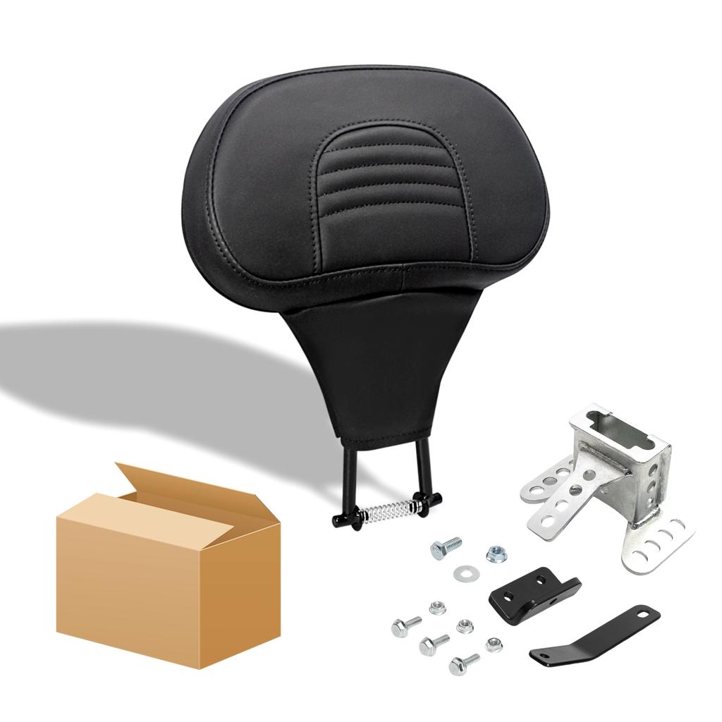 Motorcycles Front Driver Rider Seat Backrest Pad Adjustable For Harley Davidson Touring Road King Street Electra Glide 2009-2025