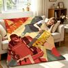 Game T-Team F-Fortress Throw Soft Warm Flannel Throw Blanket, Multi-use for Sofa Bed Office Nap