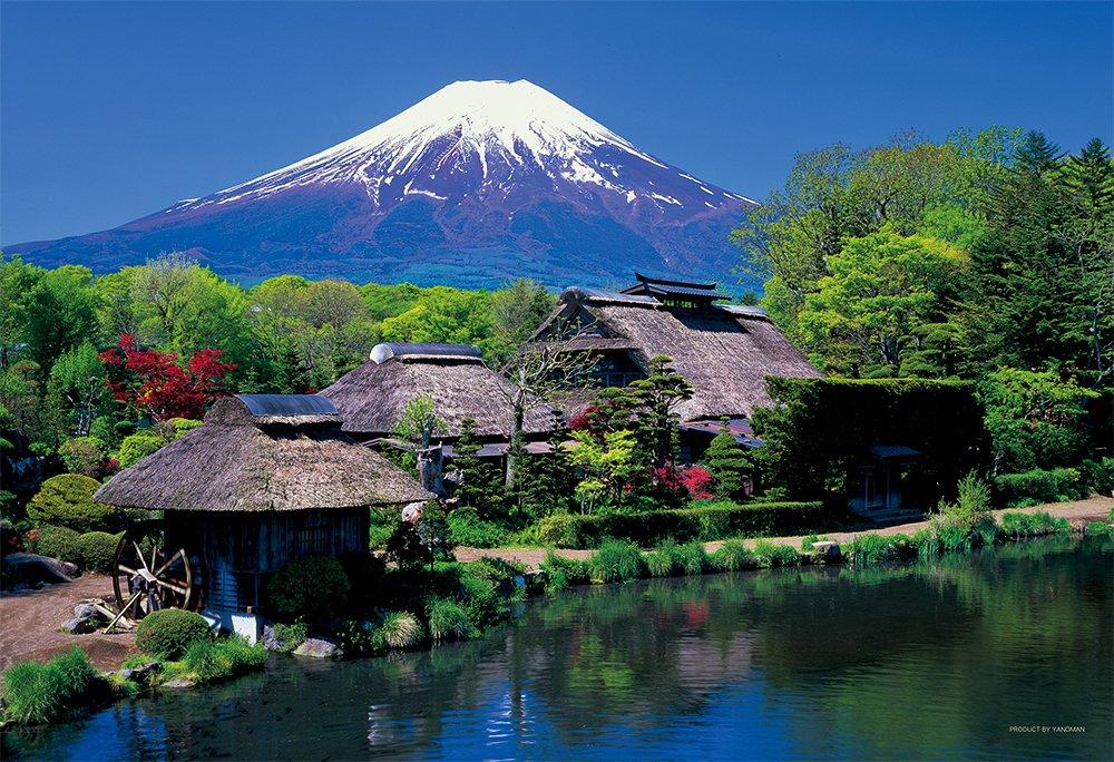 

Пазл из 108 элементов Fuji from Oshino Village, большой элемент (Яманаси) (26x38см)