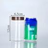 11pcs Food Storage Jars With Coffee Lid Clear Candy Cookie Sealed Cans Empty Plastic Grain Tank Transparent  Kitchen Container