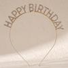 Women's Alphabet Hair Accessories - Alloy Headpiece Headwear, Perfect for Bridal, Birthday & Masquerade Decor, Gift-Worthy