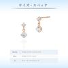 10K Pink Gold Earrings 111826153103 4℃ (4℃) (PG)
