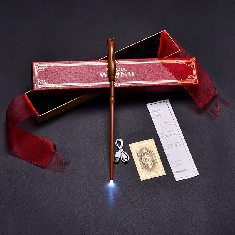 Harry Potter & Hermione Light-up Magic Wand with USB/Type-C Charging