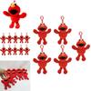 Peluche Rosso di Elmo da Sesame Street Giocattolo Morbido Riempito Ideale per Bambini