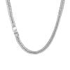 Stainless Steel Double Chain Men's Necklace Women Gold Color Special Keel Chain Necklace Hip Hop Colorful Charm Party Jewelry