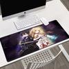Anime Sword Art Online SAO HD Printing Mousepad Computer Lock Edge Keyboard Mat PC Desk Pad Large Mouse Pad Gaming Accessories