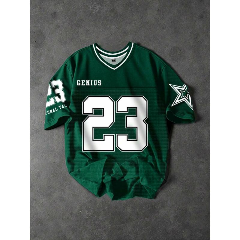 

Летняя и осенняя женская спортивная футболка Manfinity Streetrush с цифровым принтом в стиле кэжуал M