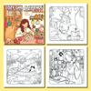 24 sheets Coloring book for stress relieving girls, casual and comfortable coloring book