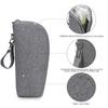 Baby Bottle Bag Adorable Zipper Closure Oxford Cloth Portable Car Stroller Breast Milk Insulated Bag Nursery Supplies