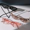 3PCS Dopaamine Cat Eye Frame Glasses Unisex Simple Design for Daily Wear And Photography