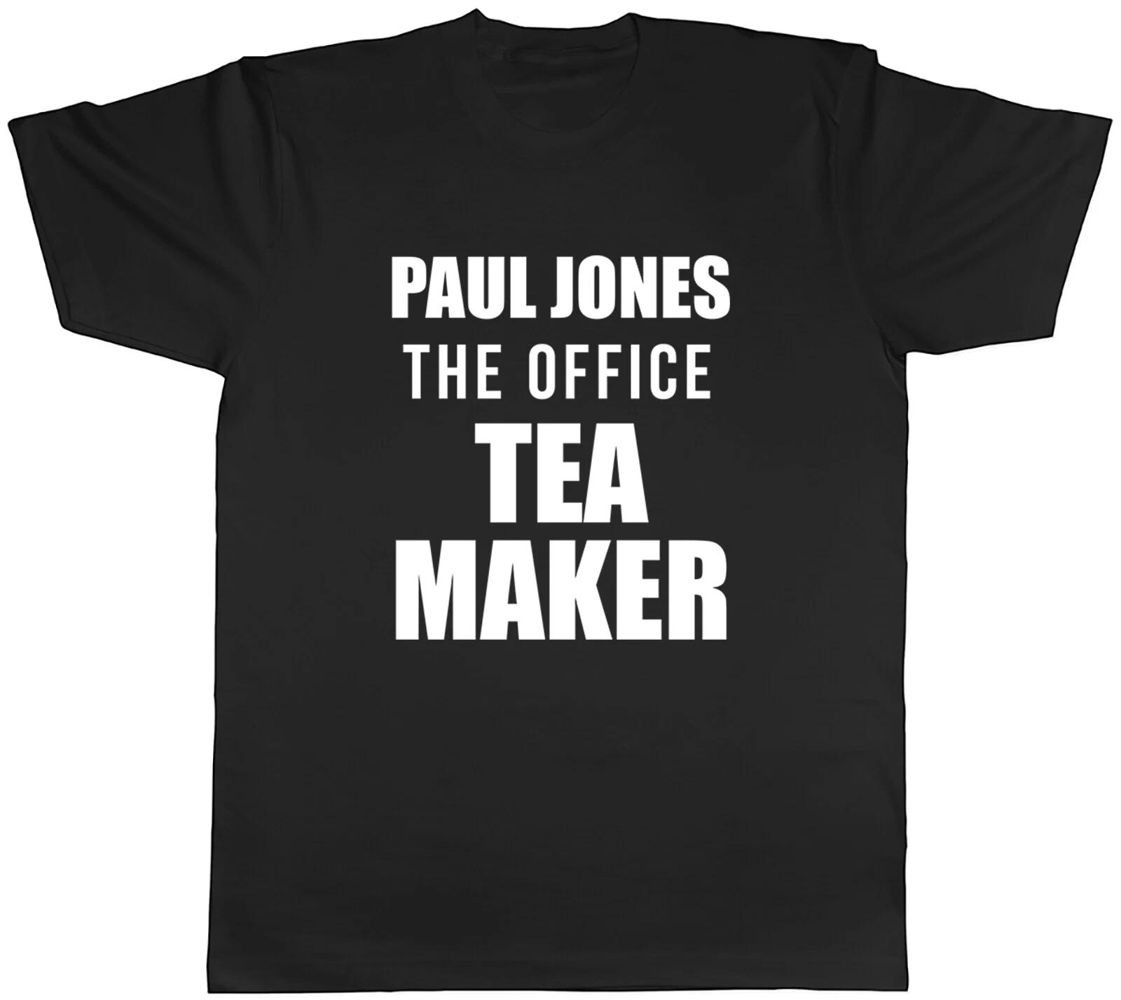 Personalised The Office Tea Maker Mens Unisex T-Shirt Tee XXXL