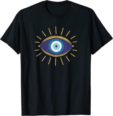 Koszulka unisex Evil Eyes Fatima Hamsa Symbol All Seeing Eye