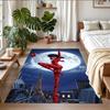 Rutschfester Kristall-Samt-Teppich, Teppich mit Miraculous Ladybug Design für Innenbereich Wohnzimmer Schlafzimmer Heimdekoration