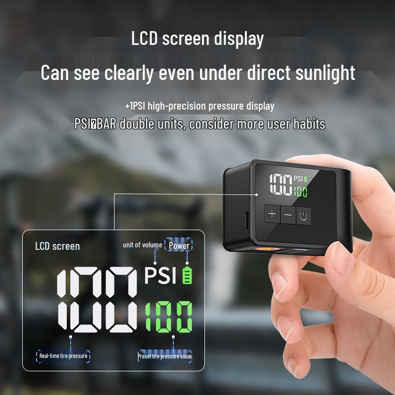 Dağ ve Yol Bisikletleri İçin Woxin Ultra Mini Akıllı Elektrikli Hava Pompası