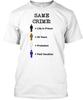 Same Crime T-Shirt Made In the USA Size S To 5XL Unisex T-Shirt