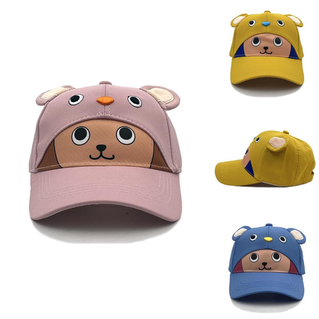 One Piece Tony Tony Chopper Cartoon Kids Baseball Cap With Curved Brim For Summer Outdoor Play