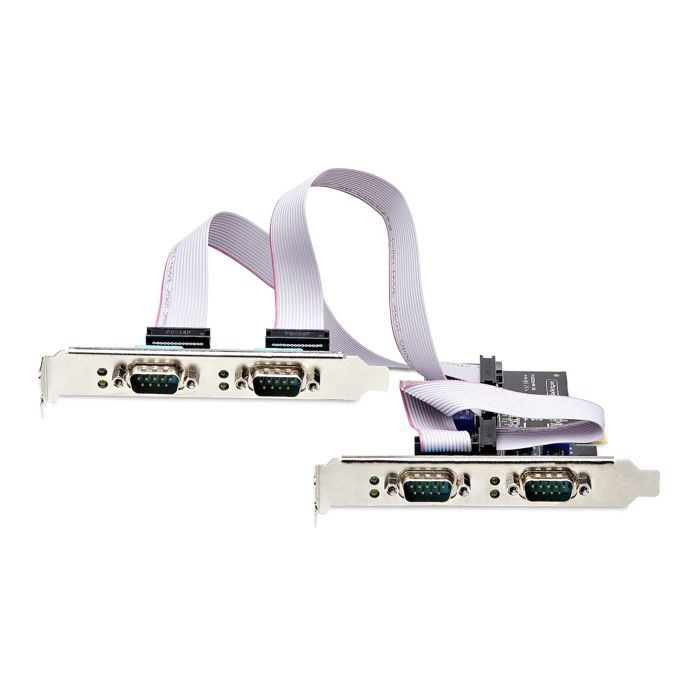 4 Port PCI Express Serial Card - STARTECH.COM - PCIe To RS232/RS422/RS485 Adapter/Card