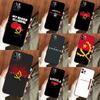 Angola Flagge Handyhülle Für iPhone 17 Air 14 16 15 11 12 13 Pro Max 12 13 mini 15 16 Plus 16e Hülle Coque