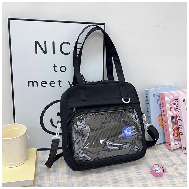 Stylish Large Capacity Nylon Tote Shoulder Crossbody Bag For Women