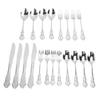 Cutlery Set Vintage Dishwasher Safe Stainless Steel 4 Dinner Forks 4 Dinner Spoons 4 Salad Forks 4 Tea Spoons 4 Dinner Cutters Flatware Set