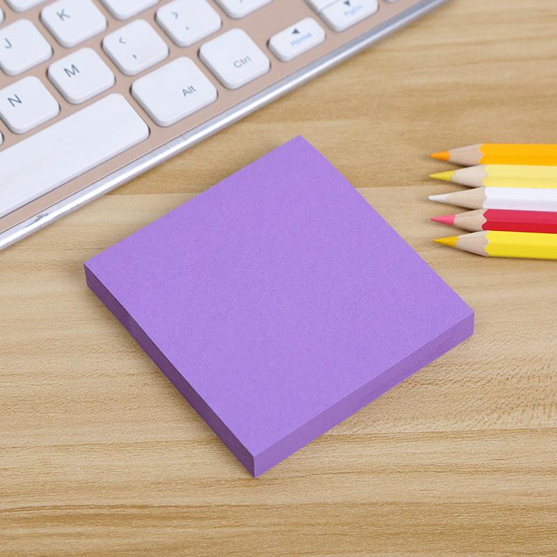 Fluorescent Colour Sticky Note Paper Note Pad Sticky Colourful Convenience Stickers Students Office Supplies Notepads