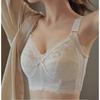 Full Cup Lace Side Support Wireless Plus Size Bra