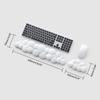 Cloud Shape Non-Slip Keyboard Mouse Pad Soft Ergonomic Wrist Rest Mice Mat Laptop Computer Home Office Memory Foam
