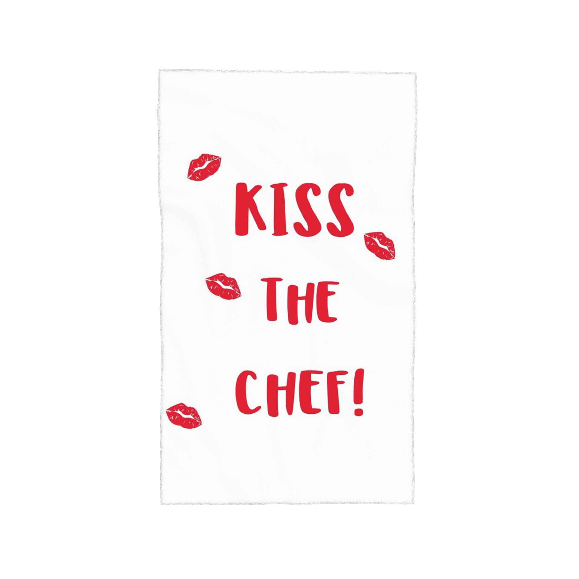 

Kiss the Chef Soft Face Towel Quick Dry Pool Bath Cotton Towels Absorbent Quick W40*H60(CM)