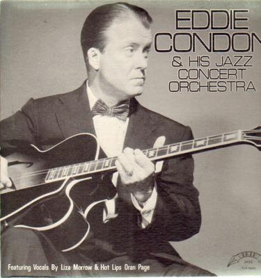 LP-plate EDDIE CONDON - Eddie Condon & His Jazz Concert Orc TLP5800 Trip Jazz US Jazz Brukt