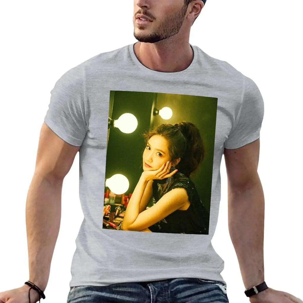 GIRLS GENERATION HOLIDAY NIGHT YOONA T-Shirt graphics t shirt Short t-shirt graphic t shirts oversized