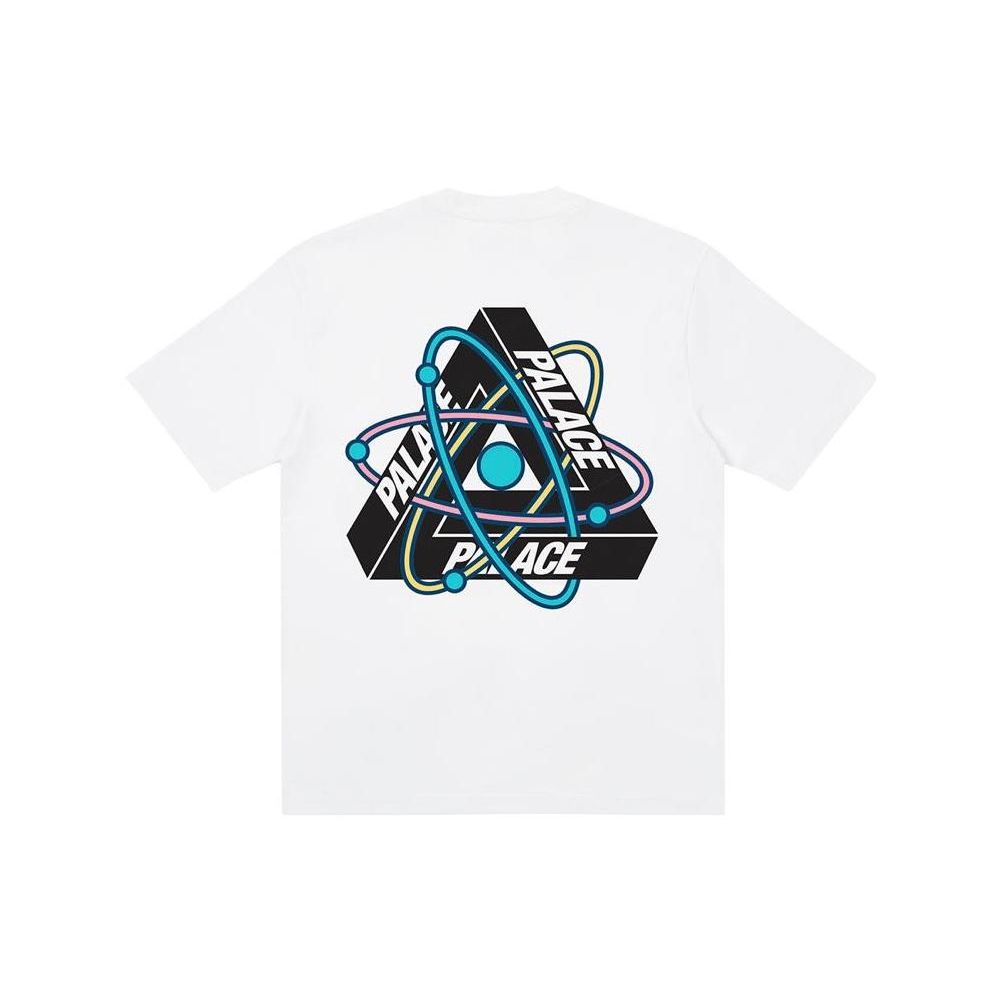 

Футболка Palace Tri-Atom белые мужские топы P23TS089 L