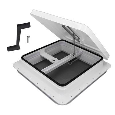 Kit de ventilation de toit pour camping-car, 14 pouces, angle d'ouverture de 45 degrés, pour caravanes
