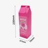 Milk Box Shape Pencil Case Silicone Makeup Storage Box New Pen Holder  School