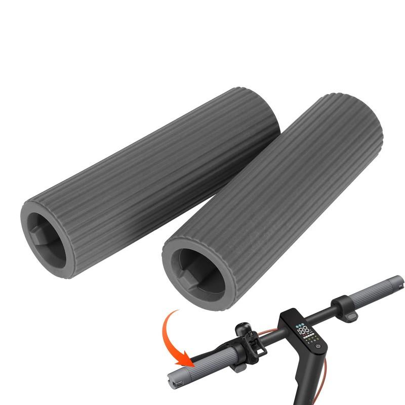 Poignées de Guidon en Caoutchouc Pièces de Rechange Pour Modèles de Trottinette Électrique Xiaomi 5 / Pour Xiaomi 5 Pro / Pour Xiaomi 5 Max