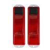 2pcs Solar Strobe Warning Light LED Warning Lamp High Bright Waterproof Light Control Flashing Bcon Barricade Construction   Traffic Light