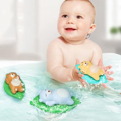 Παιδιά Καλοκαίρι Παραλία Μπάνιο με νερό Bear Cub Παιχνίδια Wind up Water wheel Κολύμπι