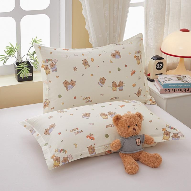 2pcs Floral Pattern Cotton Pillowcase Without Pillow Core, Comfortable Soft Pillow Covers, for Home Bedroom Living Room Decor, 19*29inch