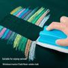 Water-Soluble Dustless Chalk & Board Eraser – Black for Whiteboards, Blackboards, and Drawing Boards.
