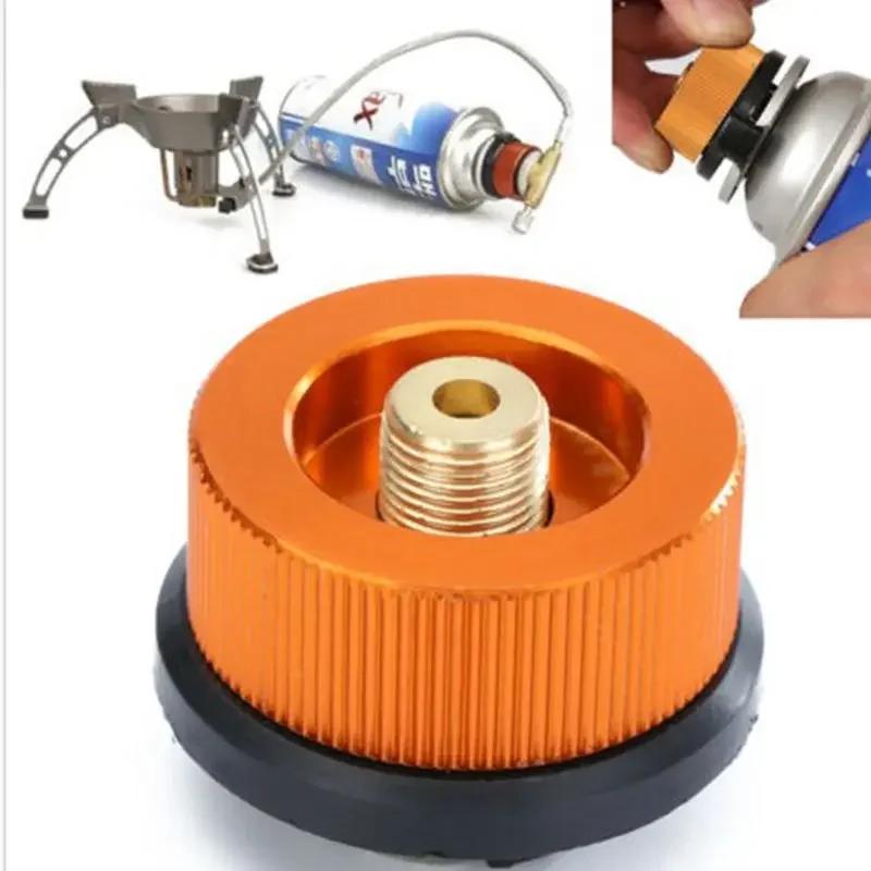 3 Pieces Camping Gas Stove Adapter Camping Stove Butane Adapter Split Type Furnace Converter Connector Camping Equipment