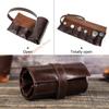 85AD Uhrenrolle Aufbewahrung für Etui Reise Leder Uhr Schmuck Uhrenhalter