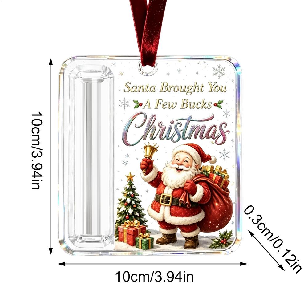 Christmas Cash Gift Money Clip Ornaments, Fun Christmas Money Card Pendants, Christmas Tree Hanging Decorations, Great Holiday