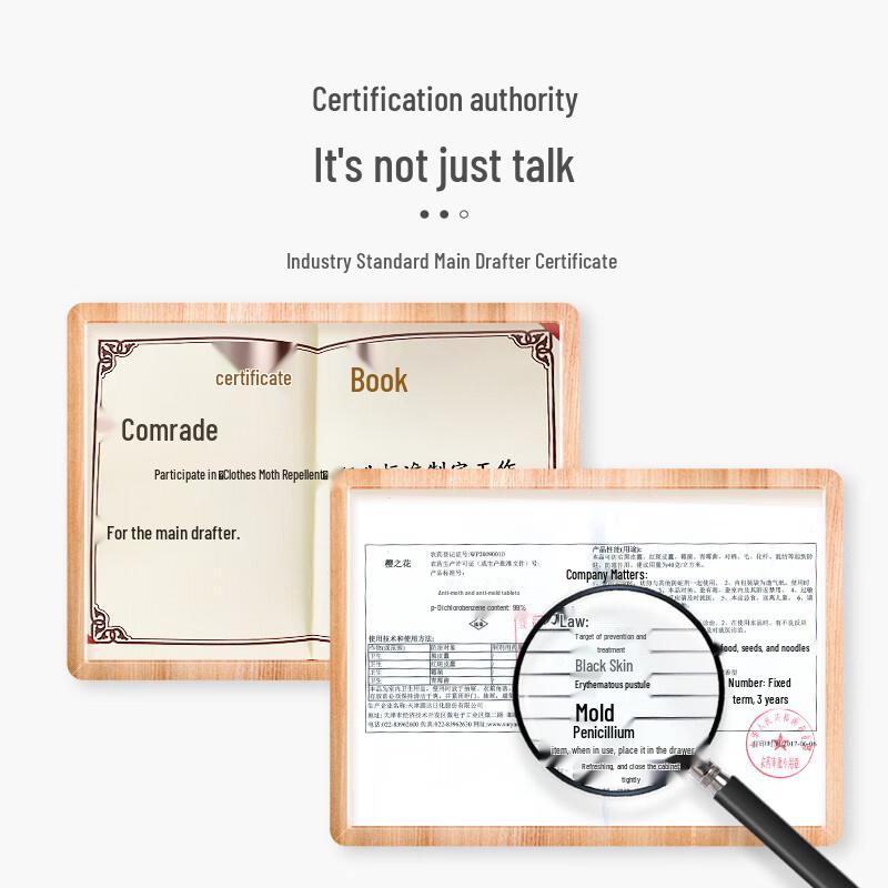 Sakura Flower Moth & Mildew Repellent Tablets